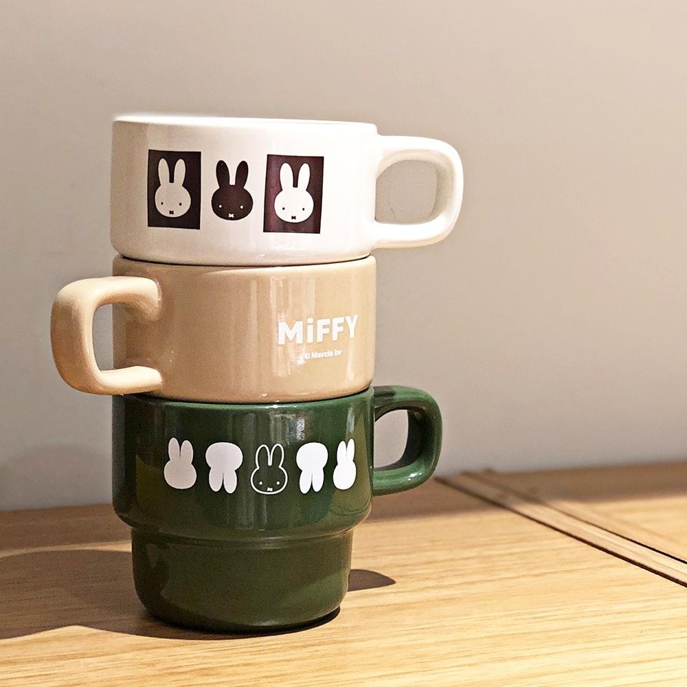 【MIFFY】玩轉米飛疊疊陶瓷杯 陶瓷杯 疊疊杯 杯子 水杯 馬克杯 品茶杯 咖啡杯 水杯-細節圖6