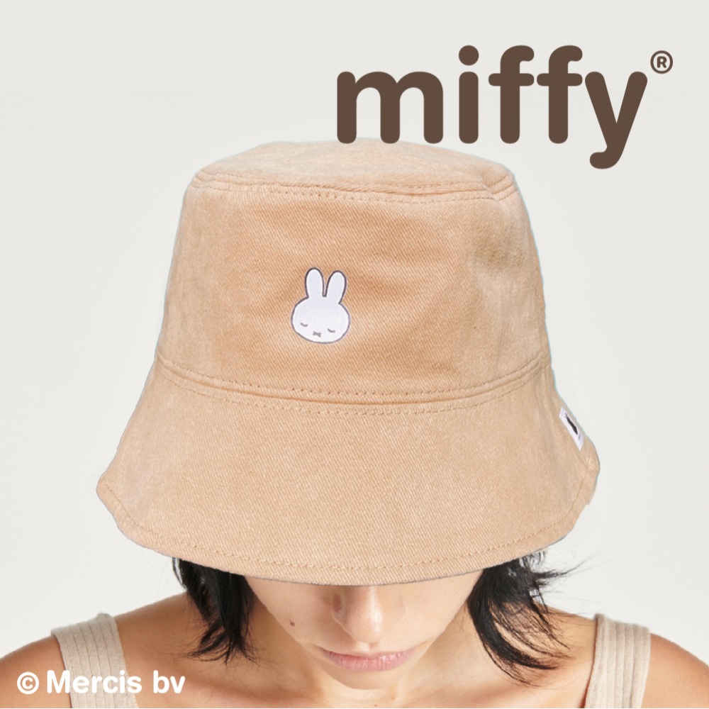 【MIFFY】韓版漁夫帽 漁夫帽 遮陽帽 防曬帽 帽子 休閒帽 米飛帽 米飛兔 帽-規格圖6