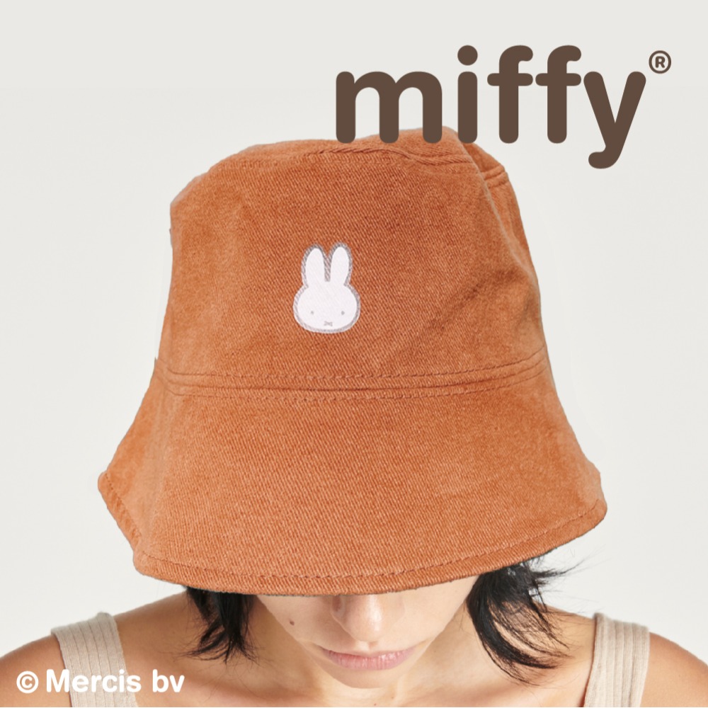 【MIFFY】韓版漁夫帽 漁夫帽 遮陽帽 防曬帽 帽子 休閒帽 米飛帽 米飛兔 帽-規格圖6