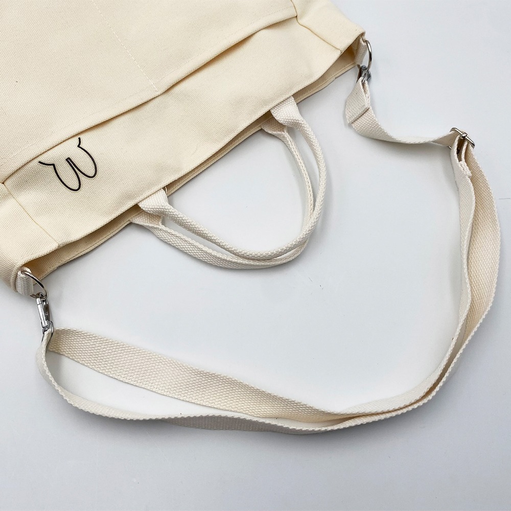 【miffy】大容量帆布包 帆布包 收納包 側肩包 手提包 購物袋 通勤包 筆電包 大容量多口袋帆布包-細節圖6