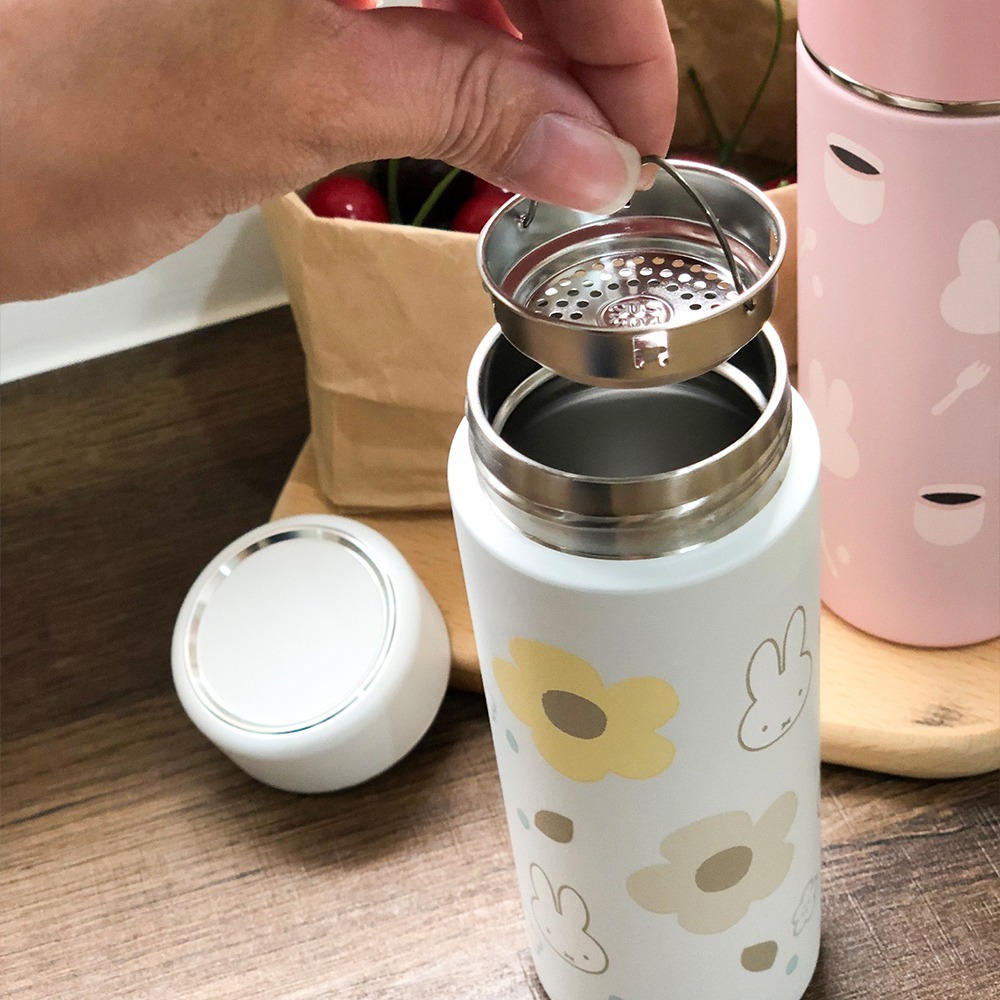 【MIFFY】簡約保溫瓶 輕巧杯 磨砂杯 保溫杯 保溫壺 300ml 輕便保溫杯 濾茶保溫杯-細節圖4