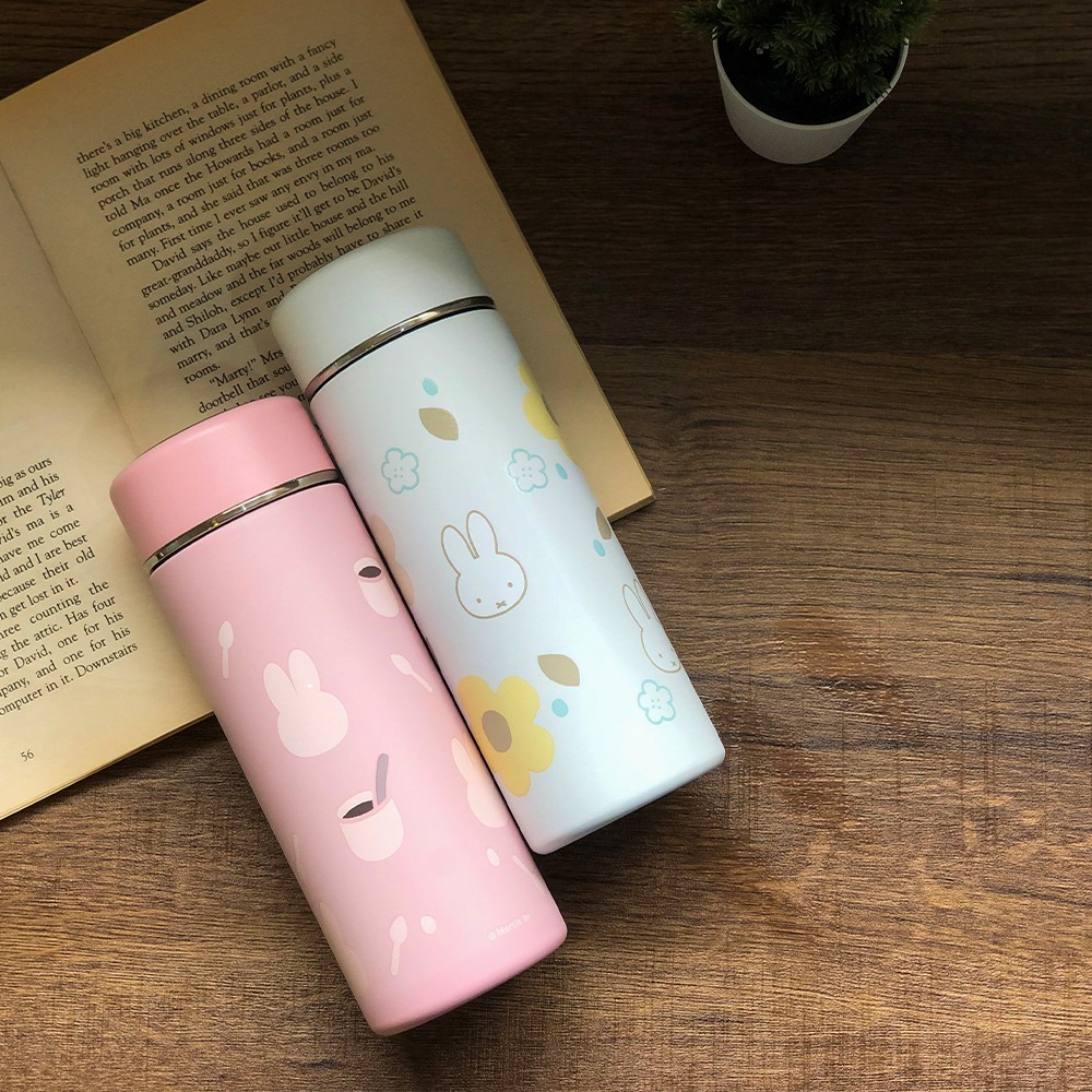 【MIFFY】簡約保溫瓶 輕巧杯 磨砂杯 保溫杯 保溫壺 300ml 輕便保溫杯 濾茶保溫杯-細節圖6