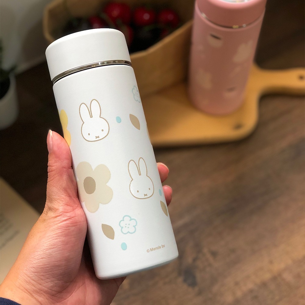 【MIFFY】簡約保溫瓶 輕巧杯 磨砂杯 保溫杯 保溫壺 300ml 輕便保溫杯 濾茶保溫杯-細節圖2