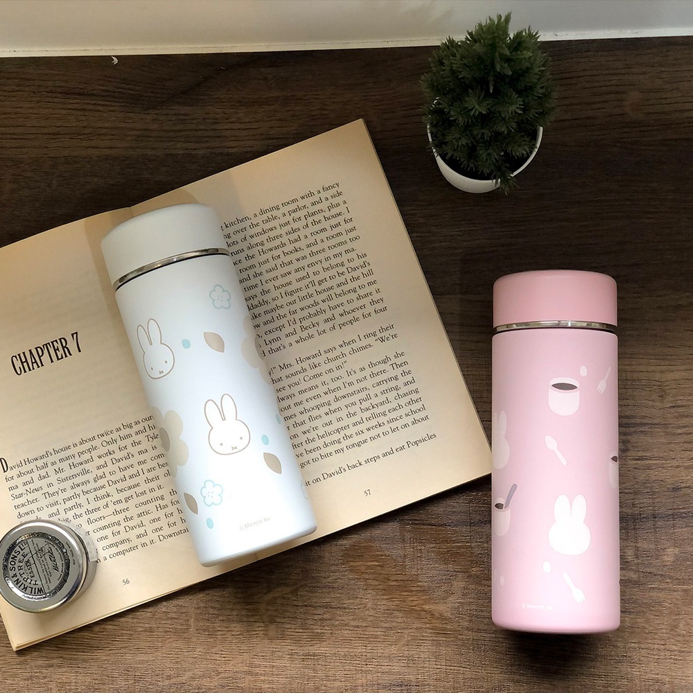 【MIFFY】簡約保溫瓶 輕巧杯 磨砂杯 保溫杯 保溫壺 300ml 輕便保溫杯 濾茶保溫杯-細節圖7