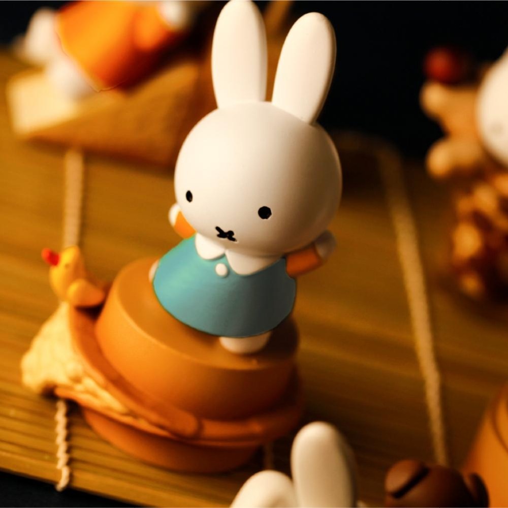 【MIFFY】米飛兔 盒玩 米飛兔 大吃四方 盒玩公仔 米菲 正版授權 公仔 米飛公仔 盲盒-細節圖5