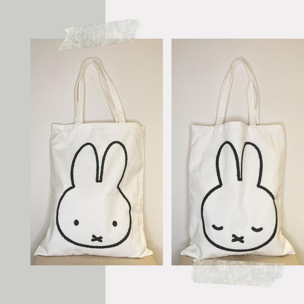 【MIFFY】台灣設計款 大容量帆布購物包 帆布購物袋 超大購物袋 購物袋 帆布袋 帆布包-細節圖2