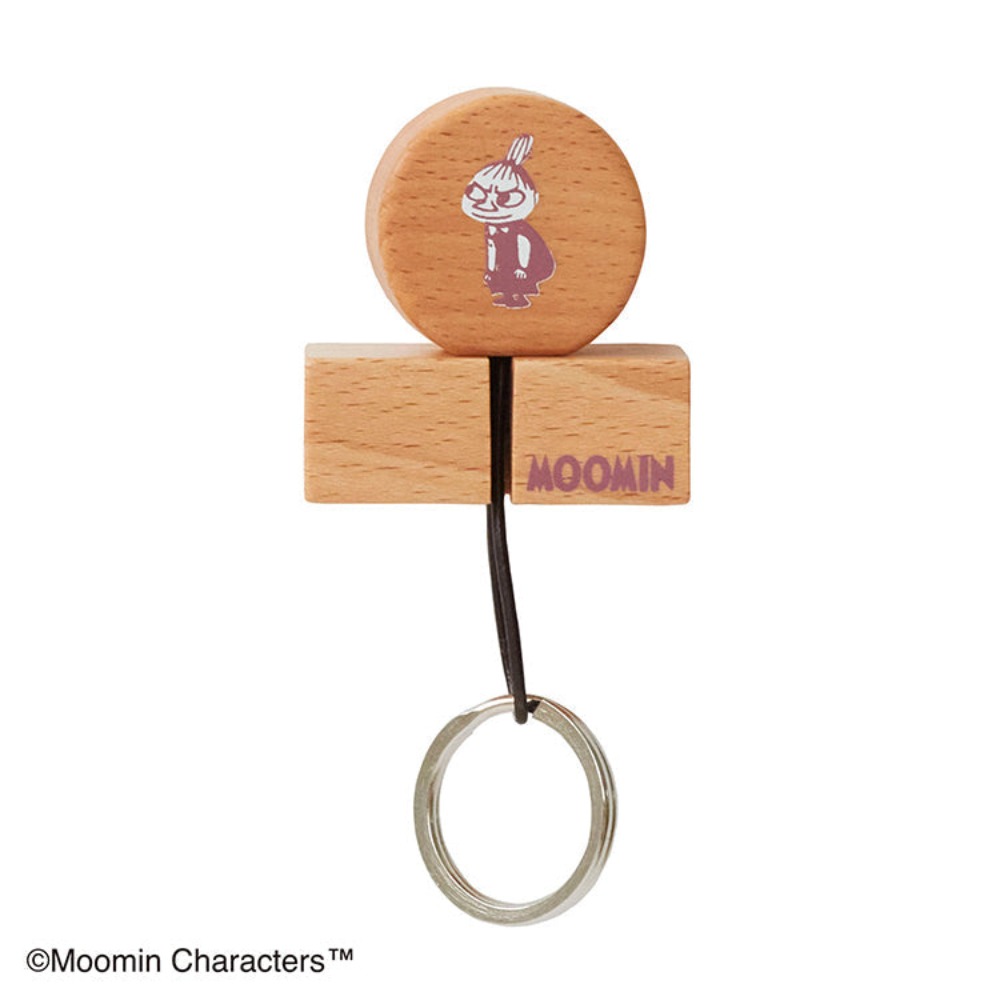 【Moominx日本NICHIGAN】木質鑰匙圈+磁吸架組-規格圖5