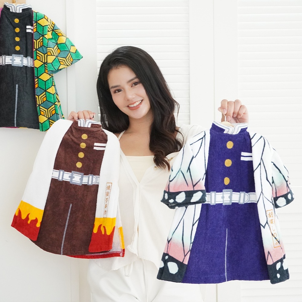 【鬼滅之刃】日本丸真 純棉毛巾 擦手巾 純棉擦手巾 毛巾 吸水毛巾-細節圖5