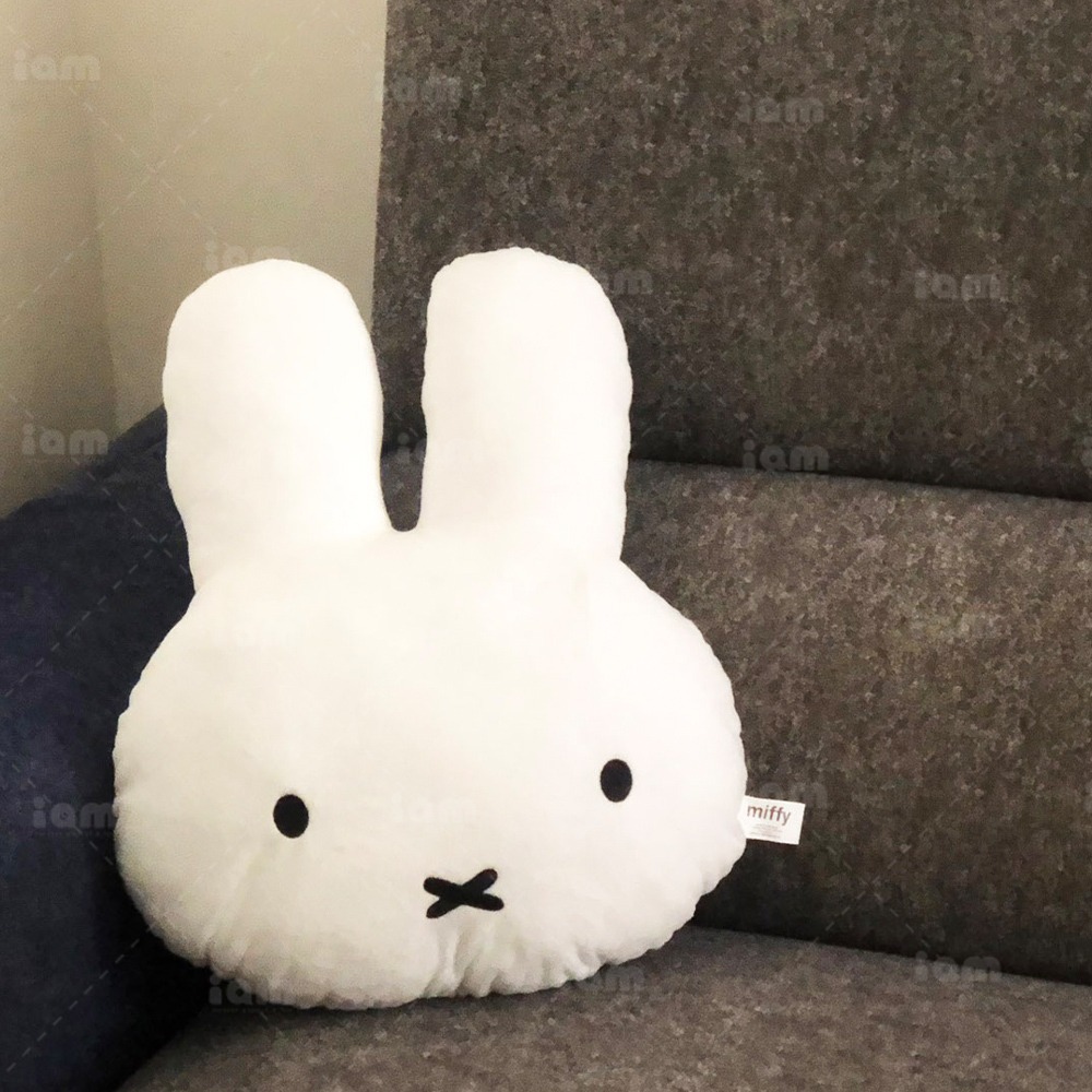 【MIFFY】35cm米飛大頭抱枕 抱枕 大頭抱枕 靠枕 靠背枕 米飛抱枕-細節圖3
