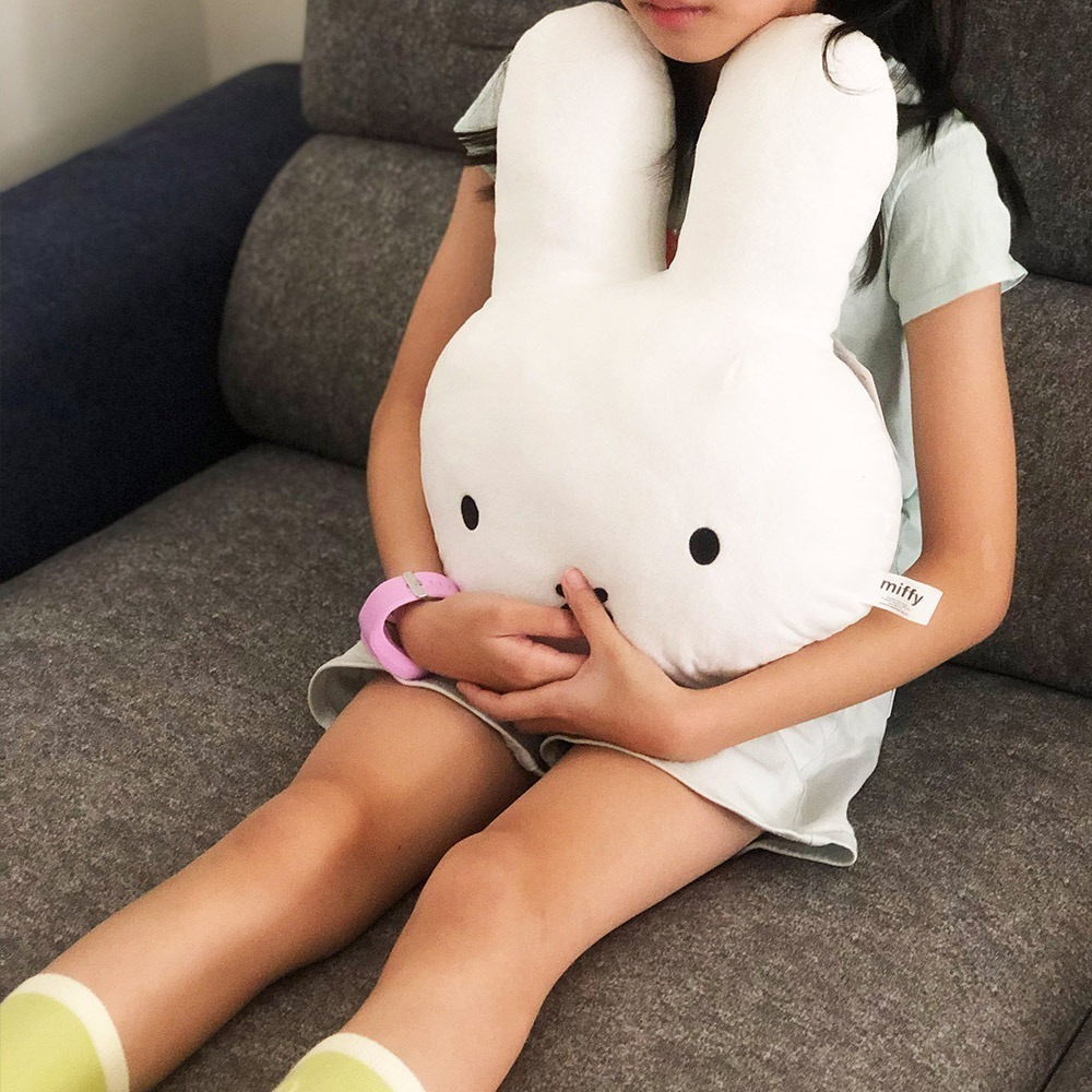 【MIFFY】35cm米飛大頭抱枕 抱枕 大頭抱枕 靠枕 靠背枕 米飛抱枕-細節圖4