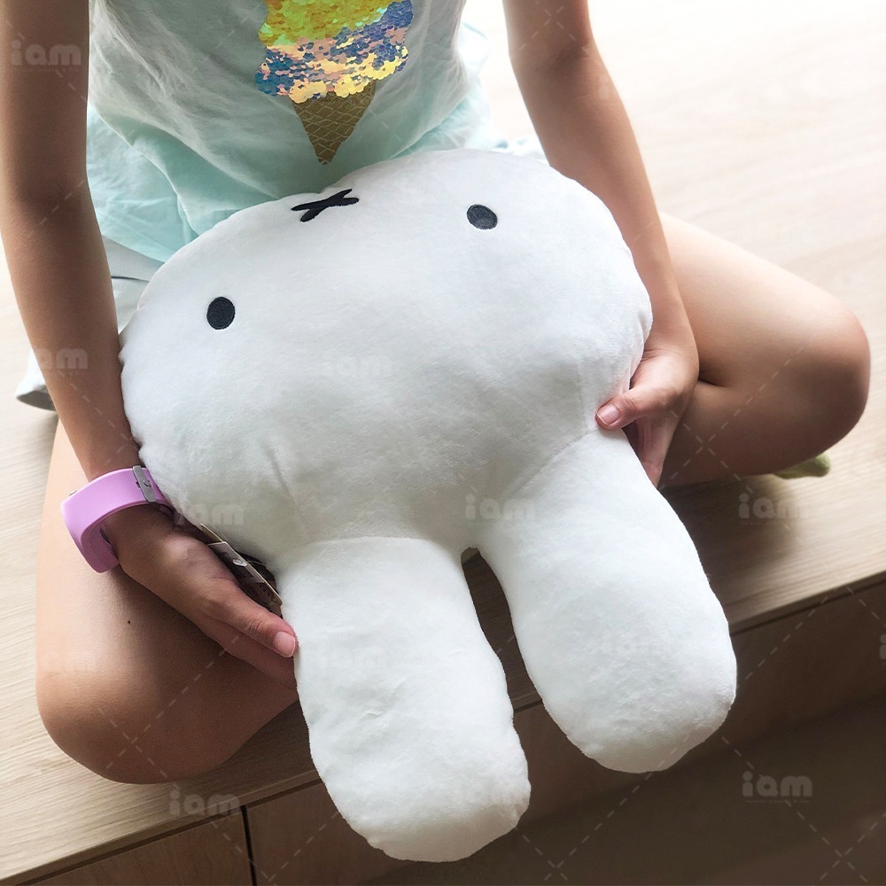 【MIFFY】35cm米飛大頭抱枕 抱枕 大頭抱枕 靠枕 靠背枕 米飛抱枕-細節圖5