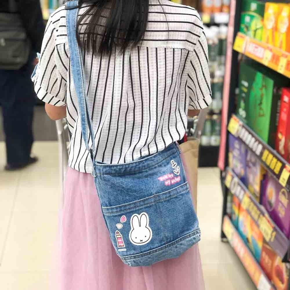 【MIFFY】牛仔水桶包-細節圖5