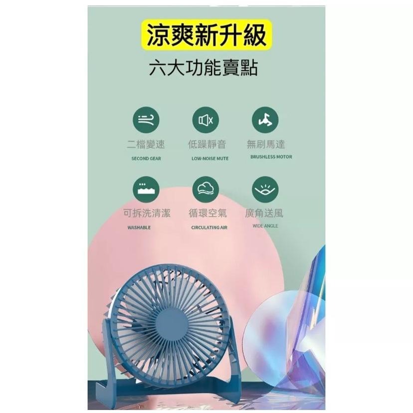🇹🇼臺灣出貨【桌上型電風扇❄️】8吋6吋 USB風扇 隨插隨用 靜音風扇 插電小風扇 攜帶型電風扇 迷你風扇 隨身風扇-細節圖4