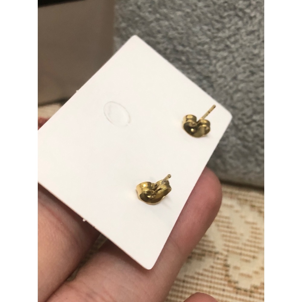 土耳其石不鏽鋼耳環-細節圖3