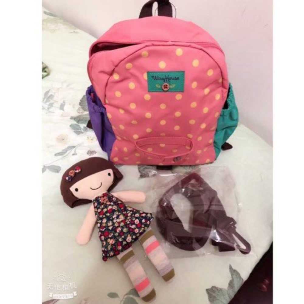 韓國設計師！兒童牽引繩背包-細節圖3