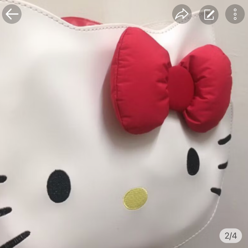 韓國進口）KT可愛造型女神包包-細節圖2