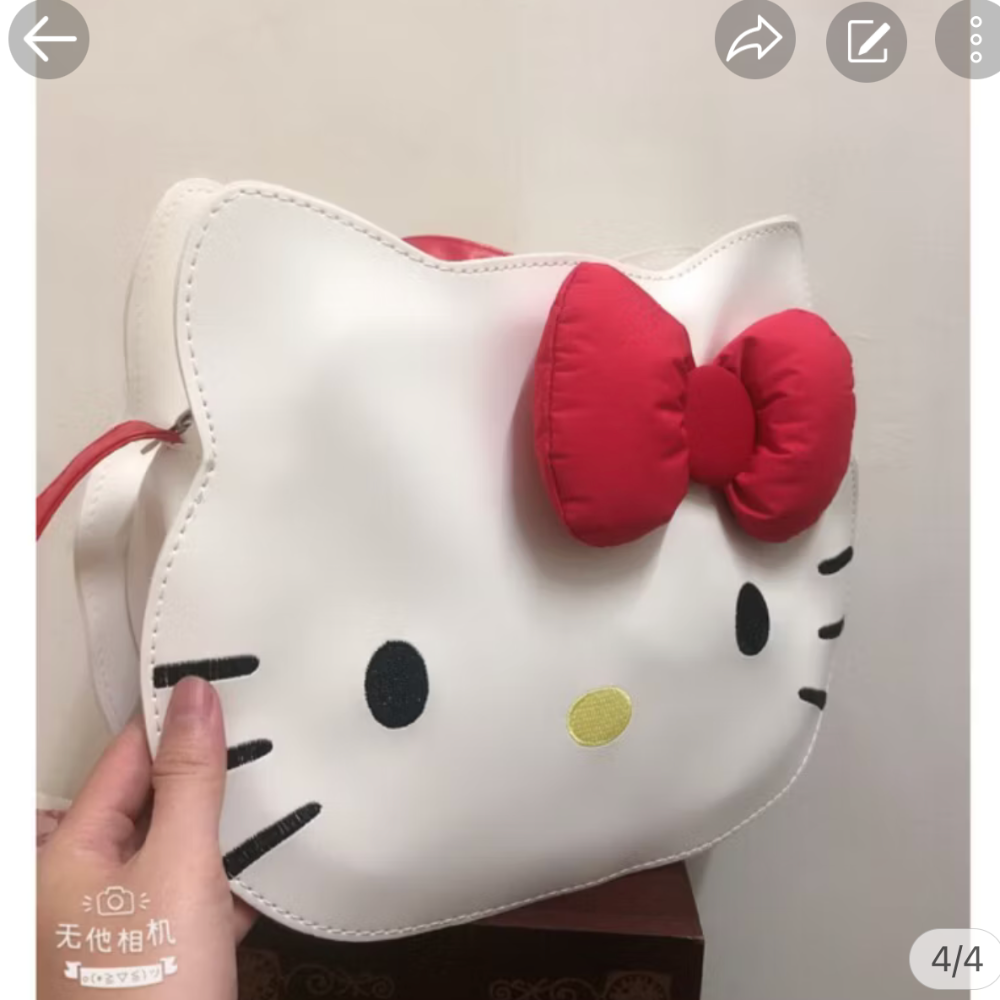 韓國進口）KT可愛造型女神包包-細節圖3