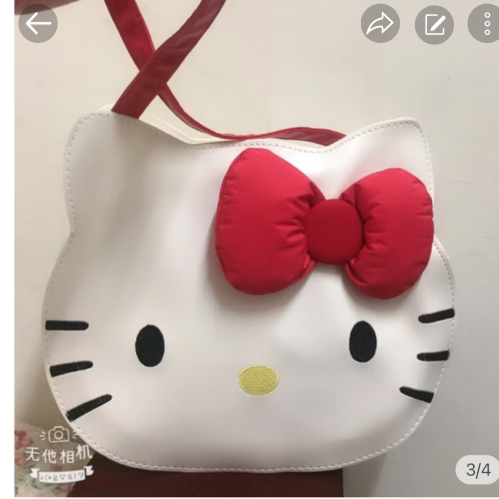 韓國進口）KT可愛造型女神包包-細節圖4