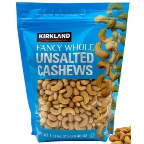 特價 1.13 Kg 科克蘭 無調味腰果 原味腰果 香烤腰果 堅果 Costco 好市多 Kirkland