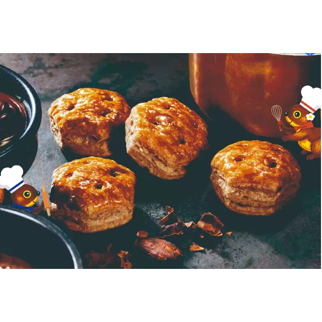 特價 480g / 4包入 樂天 千層派濃厚巧克力風味 Lotte Pie 可可風味香酥 64層派 濃厚巧克力迷你千層派-細節圖5