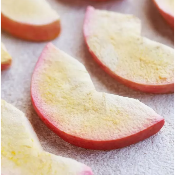 特價 160g 義美生機 百香蘋果 160公克 冷凍乾燥 厚切蘋果片 天然非油炸果乾 無麩質、無添加物-細節圖2