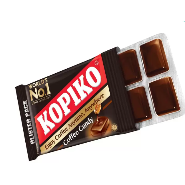 特價 KOPIKO 咖啡糖隨身包分享盒 24包 X32公克 / 10包 X150公克 咖啡萃取 咖啡香氣濃郁糖果知名咖啡-細節圖2