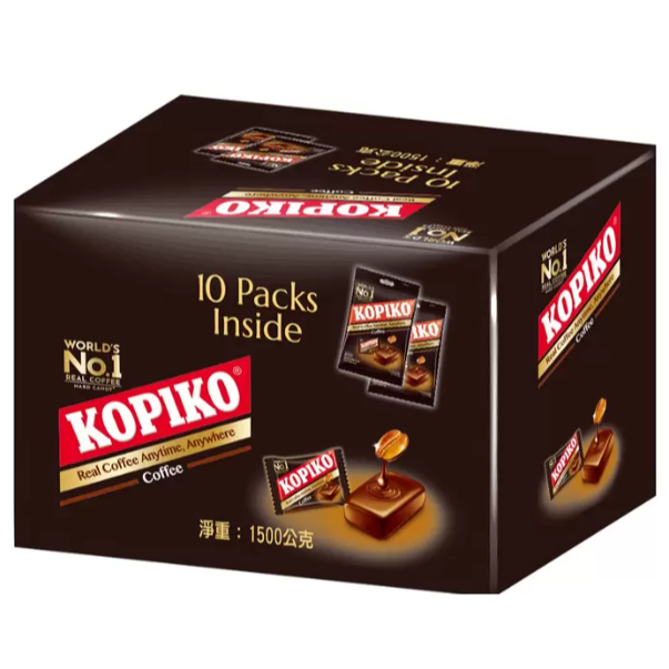 特價 KOPIKO 咖啡糖隨身包分享盒 24包 X32公克 / 10包 X150公克 咖啡萃取 咖啡香氣濃郁糖果知名咖啡-細節圖7