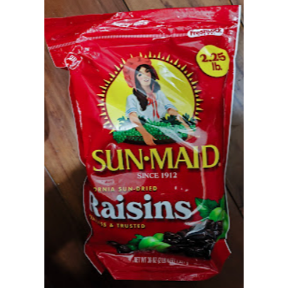 特價 1Kg 2Kg Sun Maid 加州葡萄乾 1021公克/包 美國葡萄乾 100%天然葡萄乾 果乾-細節圖5