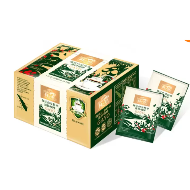 特價 50包 鮮一杯 曼特寧濾掛咖啡 11公克/包 Gayo咖啡豆 珈优山曼特寧 中深度烘焙 耳掛咖啡 掛耳咖啡-細節圖3