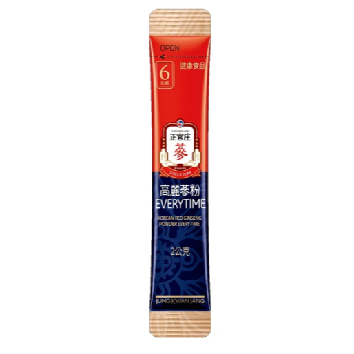 特價30包 正官庄 高麗蔘粉 EVERYTIME 2公克 X 30包 韓國高麗蔘粉 高麗人蔘粉 6年根高麗蔘粉 高麗參粉-細節圖4