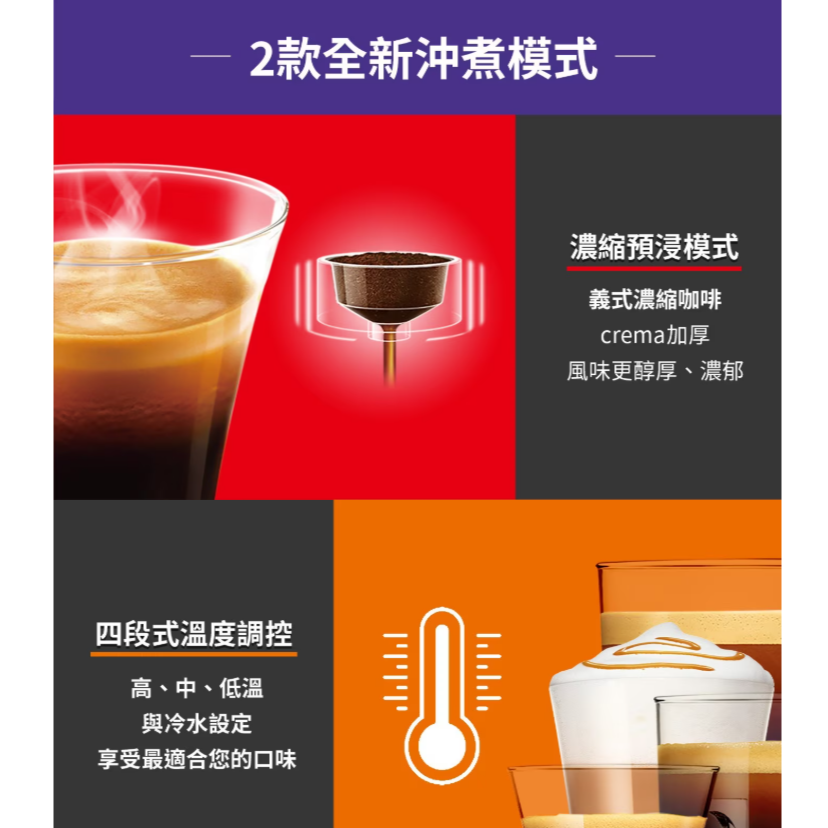 雀巢多趣酷思 Genio S PLUS 義式膠囊咖啡機 含144顆咖啡膠囊 迷你義式咖啡機 雀巢多趣酷思咖啡膠囊組-細節圖3