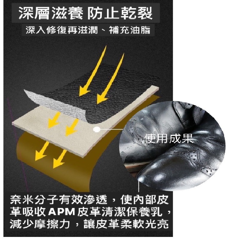 【歐帕瑪】萬用皮革清潔乳550ml 皮革保養油 皮革保養液體 防止龜裂 皮革蠟 打蠟 皮革乳 皮革清潔 皮革保養乳-細節圖4
