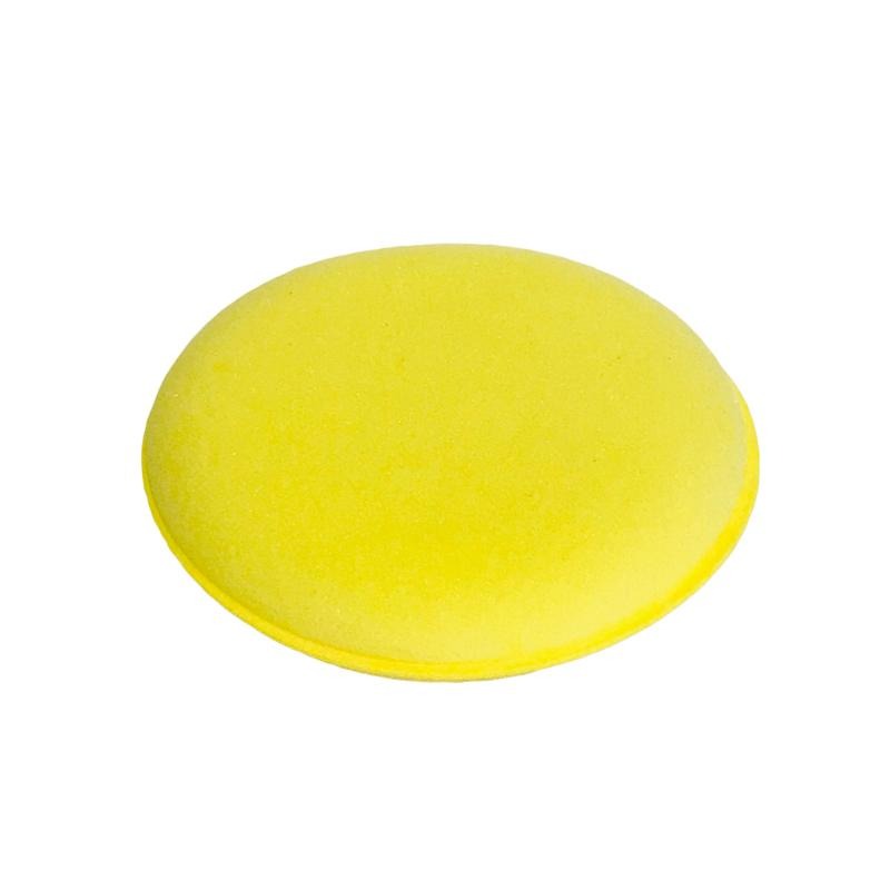 打蠟海綿【歐帕瑪】厚銅鑼燒 現貨 進口上蠟綿 高密度 打蠟海綿 汽車美容 皮革擦拭 不傷表面 汽車蠟 棕櫚蠟 銅鑼燒-細節圖3