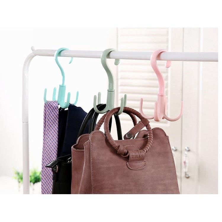 【歐帕瑪】多功能旋轉掛勾 章魚掛勾 掛鉤 四爪掛勾 衣櫃掛勾 包包掛勾 旋轉掛鉤 勾 鉤 掛鈎 免打孔收納-細節圖3
