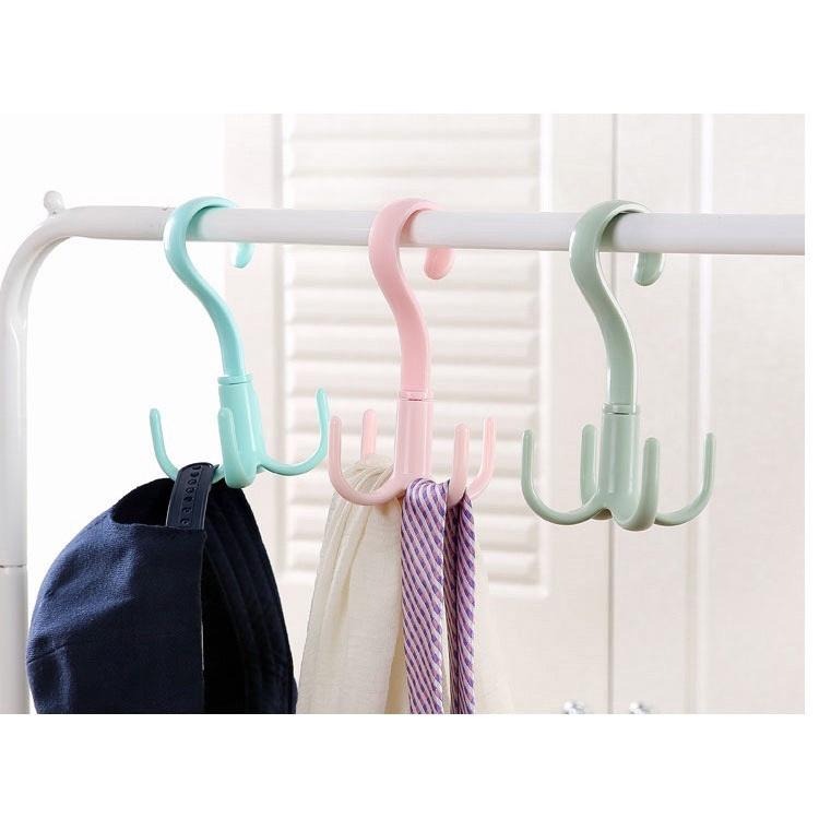 【歐帕瑪】多功能旋轉掛勾 章魚掛勾 掛鉤 四爪掛勾 衣櫃掛勾 包包掛勾 旋轉掛鉤 勾 鉤 掛鈎 免打孔收納-細節圖4