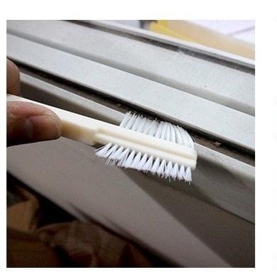 【歐帕瑪】C114-1 雙面清洗刷 邊縫專門刷 雙面 車用刷 鍵盤刷 窗溝刷 去污軟毛刷-細節圖3