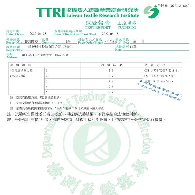 台灣淨新 官方授權【歐帕瑪】 醫療口罩 醫用口罩 成人口罩 幼幼口罩 小朋友口罩 平面口罩熔噴布 三層不織布加厚 兒童-細節圖4