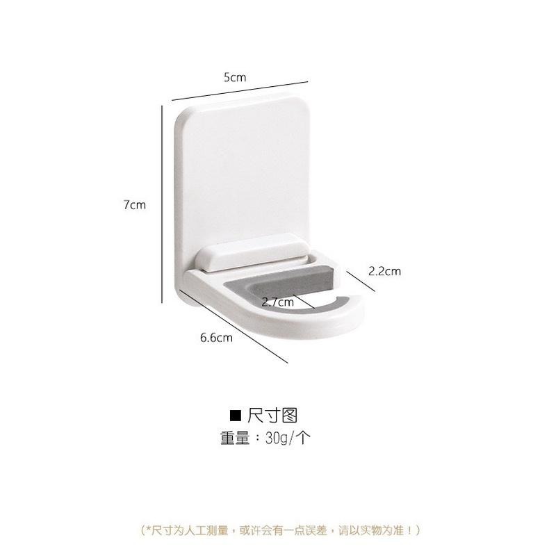 【歐帕瑪】C168 多功能 馬桶刷夾 壁掛式收納 掃把夾 免打孔拖把架 廚具收納架 餐具收納夾-細節圖6