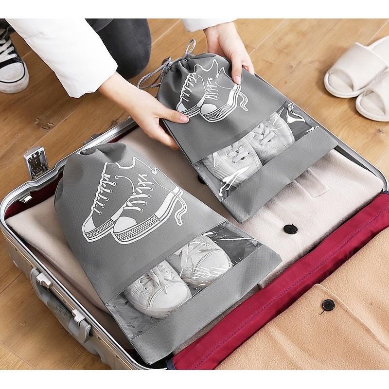【歐帕瑪】C175 鞋袋 束口鞋袋 防塵鞋袋 鞋子收納袋 旅行抽繩防塵鞋袋 鞋子收納  旅行收納袋 鞋子收納包 抽繩-細節圖4
