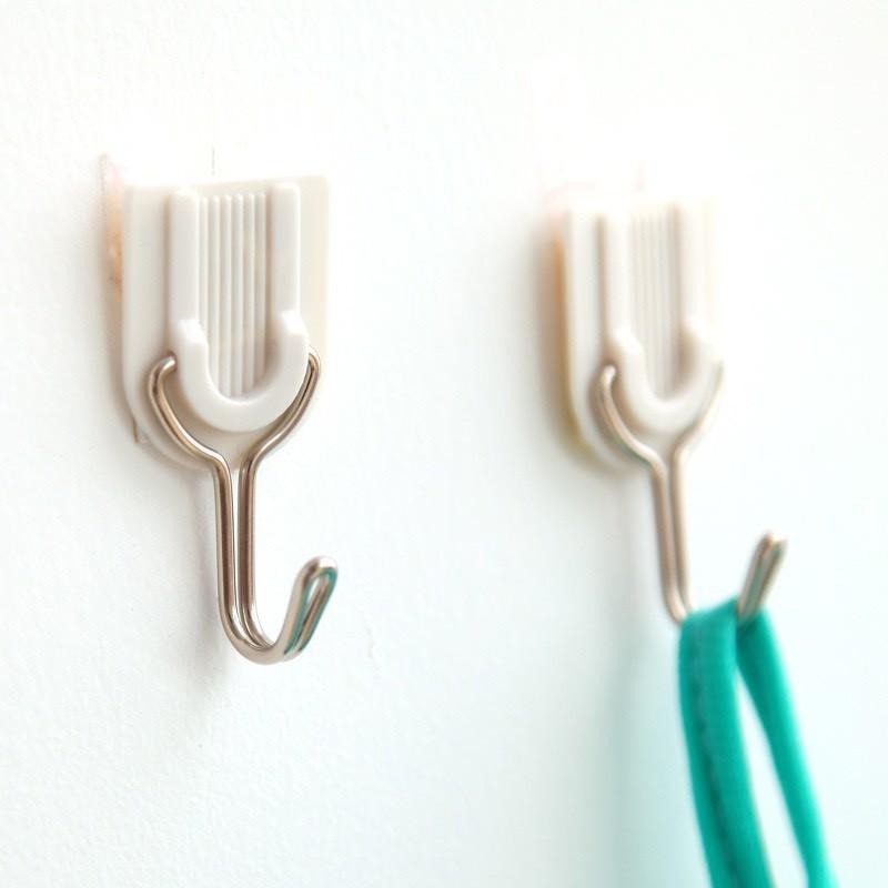 【歐帕瑪】C153 U型掛鉤 6入 免釘掛勾 不鏽鋼掛鉤 黏貼掛 無痕 免打孔 黏貼 超強力 耐重 可重複使用 超強吸力-細節圖4