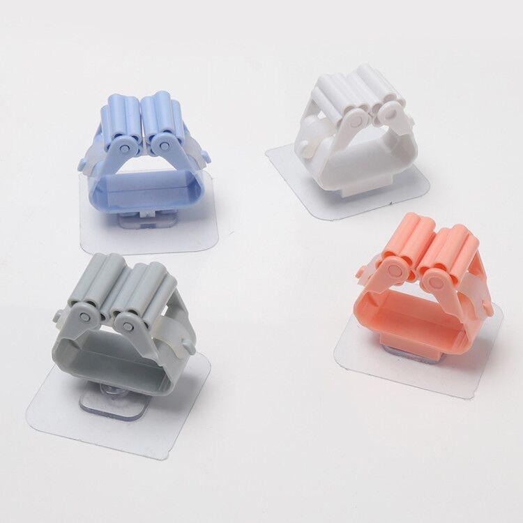 【歐帕瑪】強力無痕拖把夾 拖把掛鈎 拖把架 浴室牆壁 掛掃把 收納卡座 自粘拖把夾 拖把架掃把-細節圖7