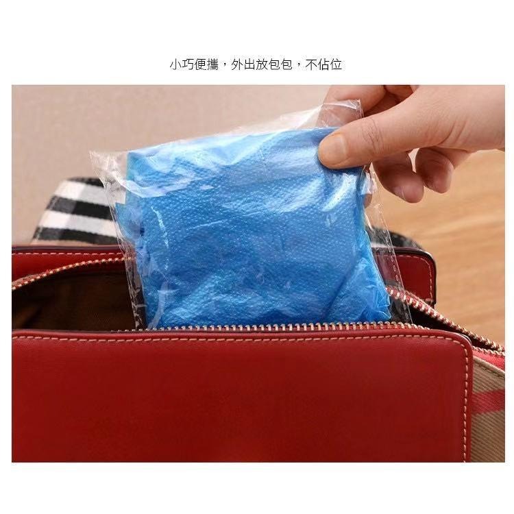 【歐帕瑪】鞋套 雨鞋套 雨鞋 防雨套 雨靴套 長版雨鞋套 戶外用 鞋子專用 高筒一次性鞋套-細節圖3