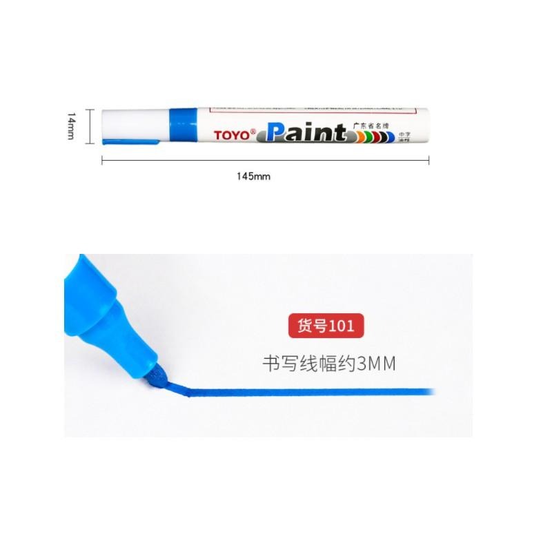 【歐帕瑪】油漆筆 輪胎筆 描胎筆 油漆記號筆 車牌捕漆 工程用 彩繪筆 補胎筆 塗鴉筆 輪胎改色 補漆筆-細節圖4