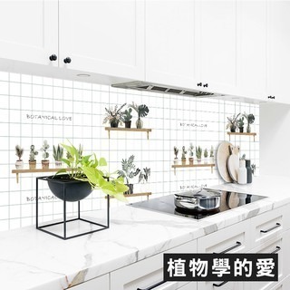 【費歐家】台灣現貨 廚房防油貼紙 鋁箔耐熱 瓦斯爐抽油煙機用 防水防油煙貼紙,牆貼鋁箔貼紙 磁磚貼 壁貼-規格圖9