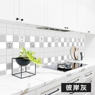 【費歐家】台灣現貨 廚房防油貼紙 鋁箔耐熱 瓦斯爐抽油煙機用 防水防油煙貼紙,牆貼鋁箔貼紙 磁磚貼 壁貼-規格圖9