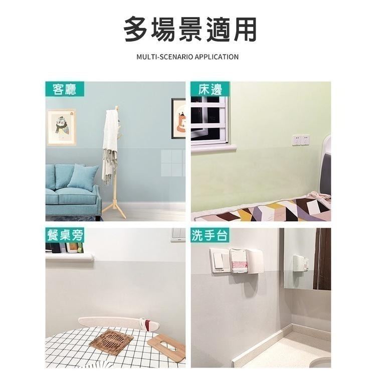 【費歐家】台灣現貨 白板貼 牆面保護膜 廚房壁貼 防油污貼  防水牆貼 壁貼   靜電款 自黏款 客廳保護貼 家具保護-細節圖6