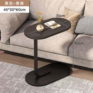 【費歐家】時尚客廳邊桌 床邊桌 簡約現代置物架 陽臺小桌子 移動迷你小桌子、床頭邊小桌子 移動式沙發 邊桌小茶几-規格圖9