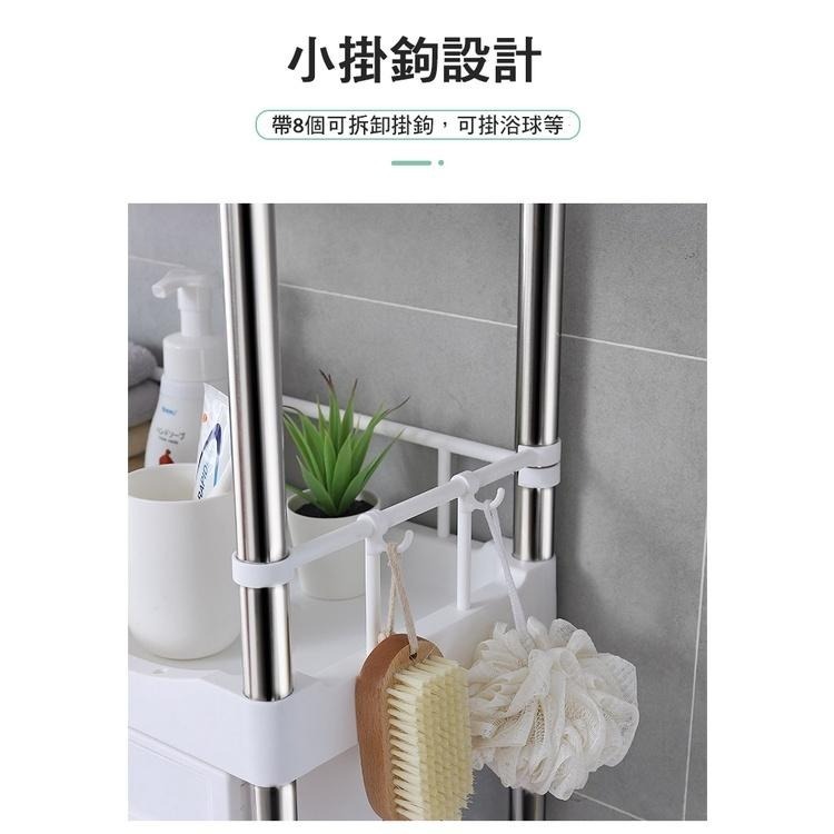 [費歐家]免運 台灣現貨 雙層 不銹鋼馬桶架 洗衣機置物架 抽屜款 質感好 更穩固-細節圖6