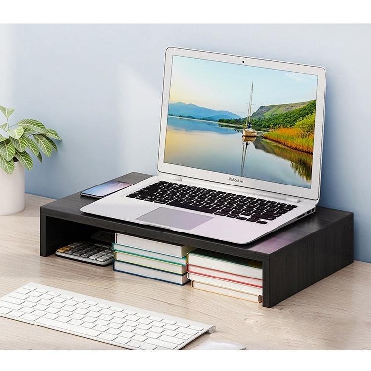 【費歐家】木質螢幕增高架 電腦螢幕架 桌上置物架 螢幕架 鍵盤架 電腦桌 增高架 電腦桌 分層架 收納架-細節圖4