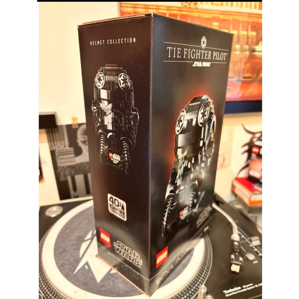 LEGO 樂高 75274 / tie fighter pilot helmet 全新未拆好盒-細節圖2